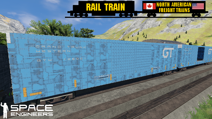 Rail Train GTW (CN) Auto Parts Car