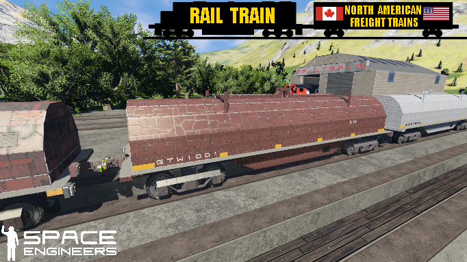 Rail Train GTW (CN) Coil Car