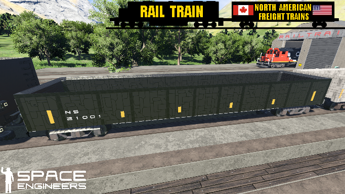 Rail Train NS Gondola