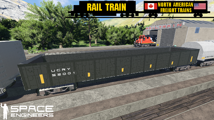 Rail Train UCRY Gondola