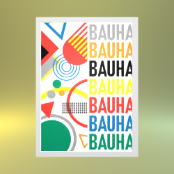Bauhaus Vibrance - A4 preview