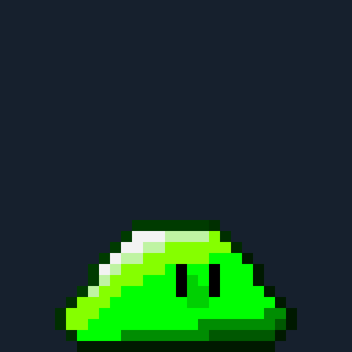 A Goofy Green Slime