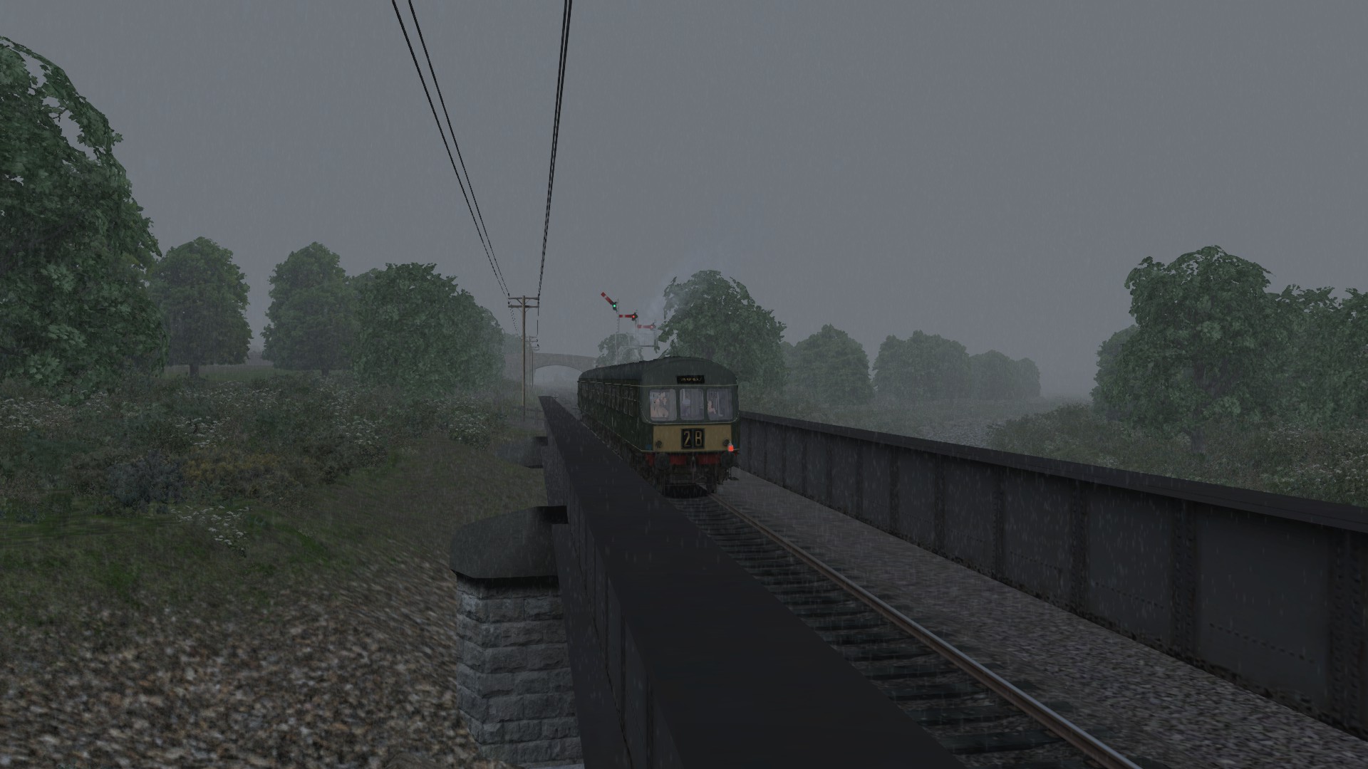 [HS]-Bishop Auckland to Wearhead Stopper (Class 101)