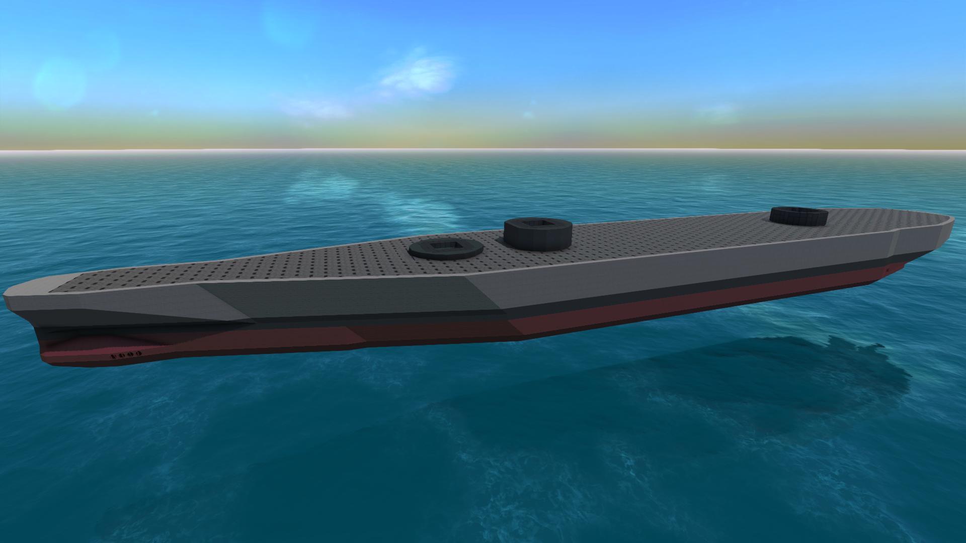 Yamato Inspired Hull