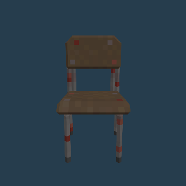 Horror School Chair 01