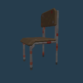 Horror School Chair 02