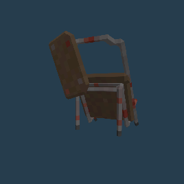 Horror School Chair 03