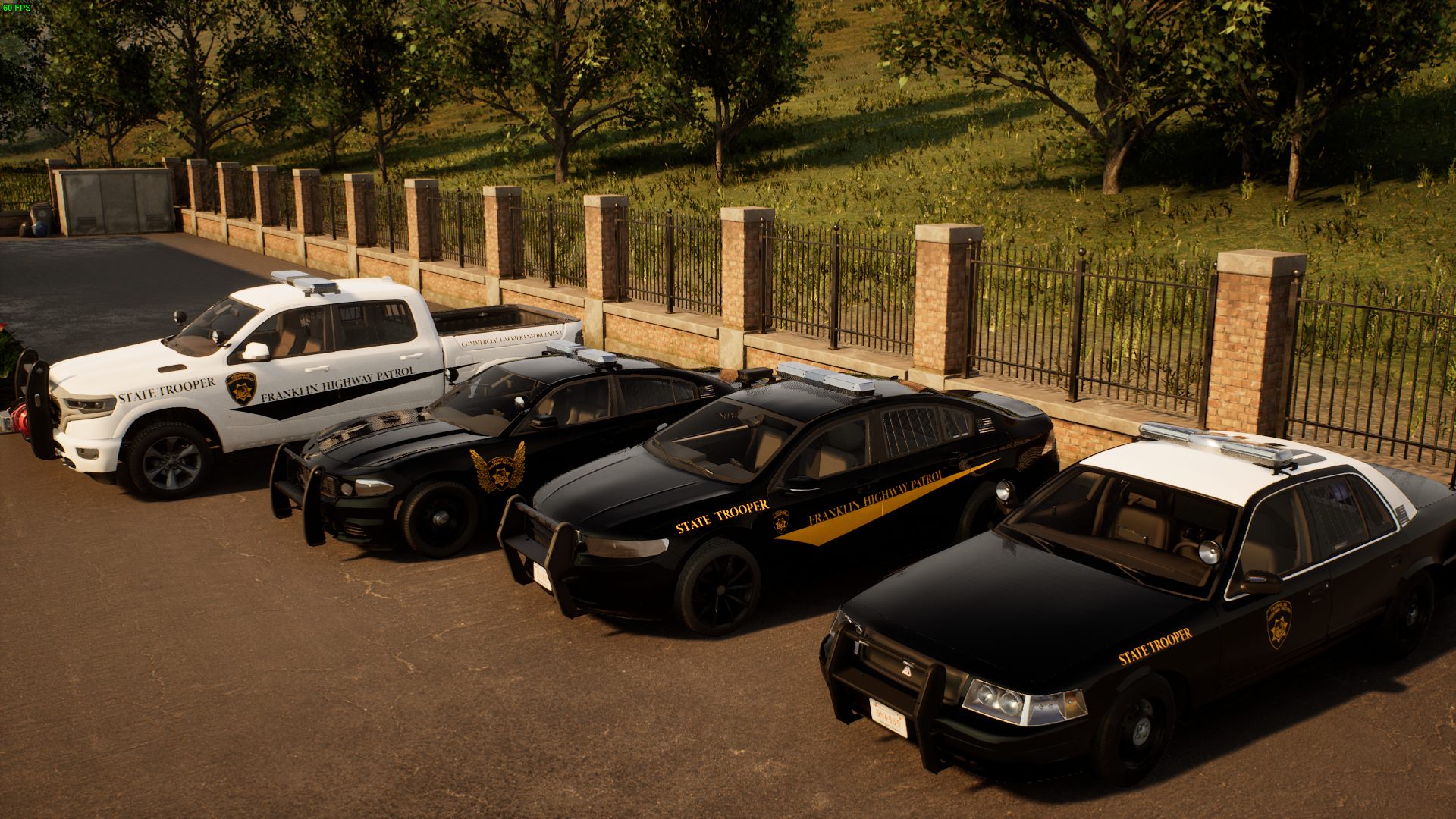 Lore friendly Franklin State Police Skins Based on Wyoming State Police