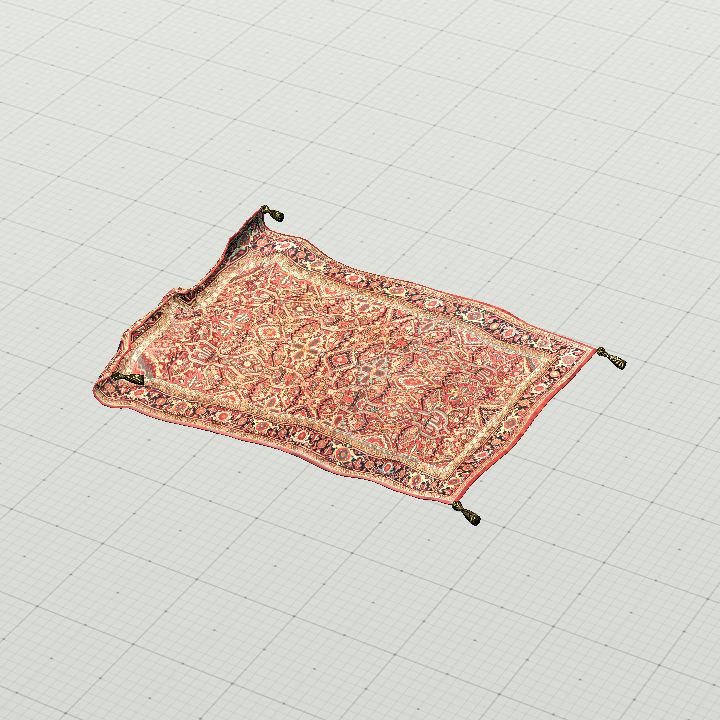 Animated Flying Capet