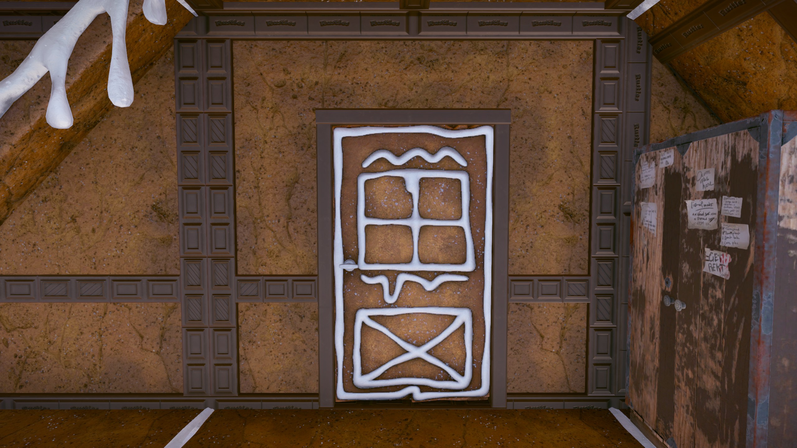 Rustmas Wood Door