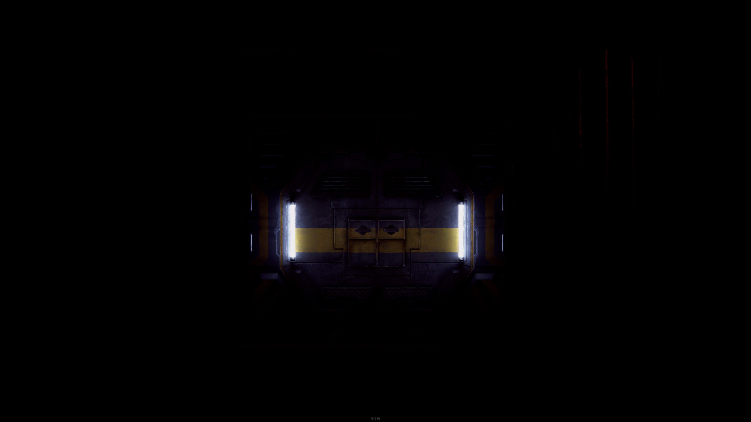 Space Airlock Double Door