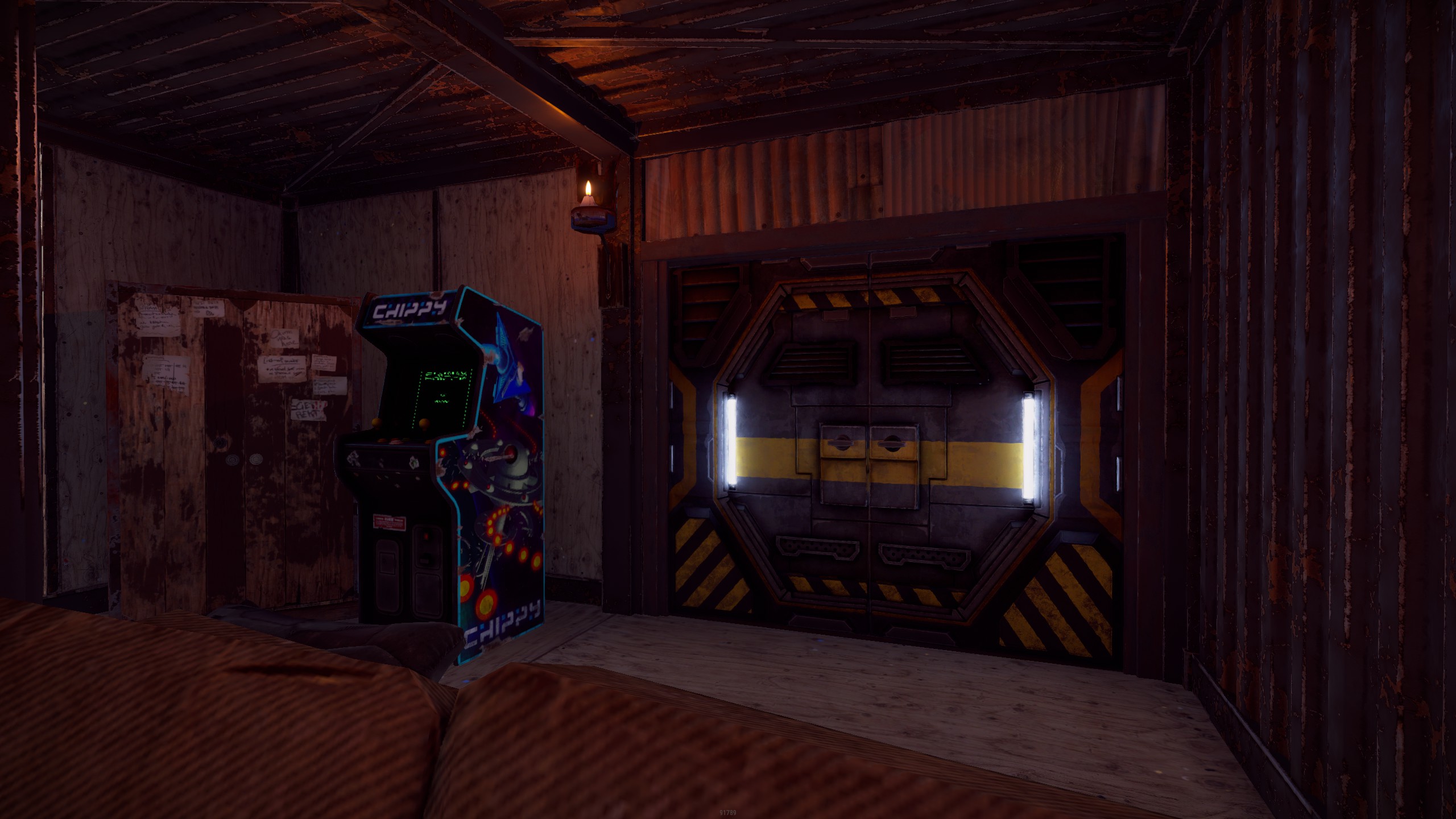 Space Airlock Double Door