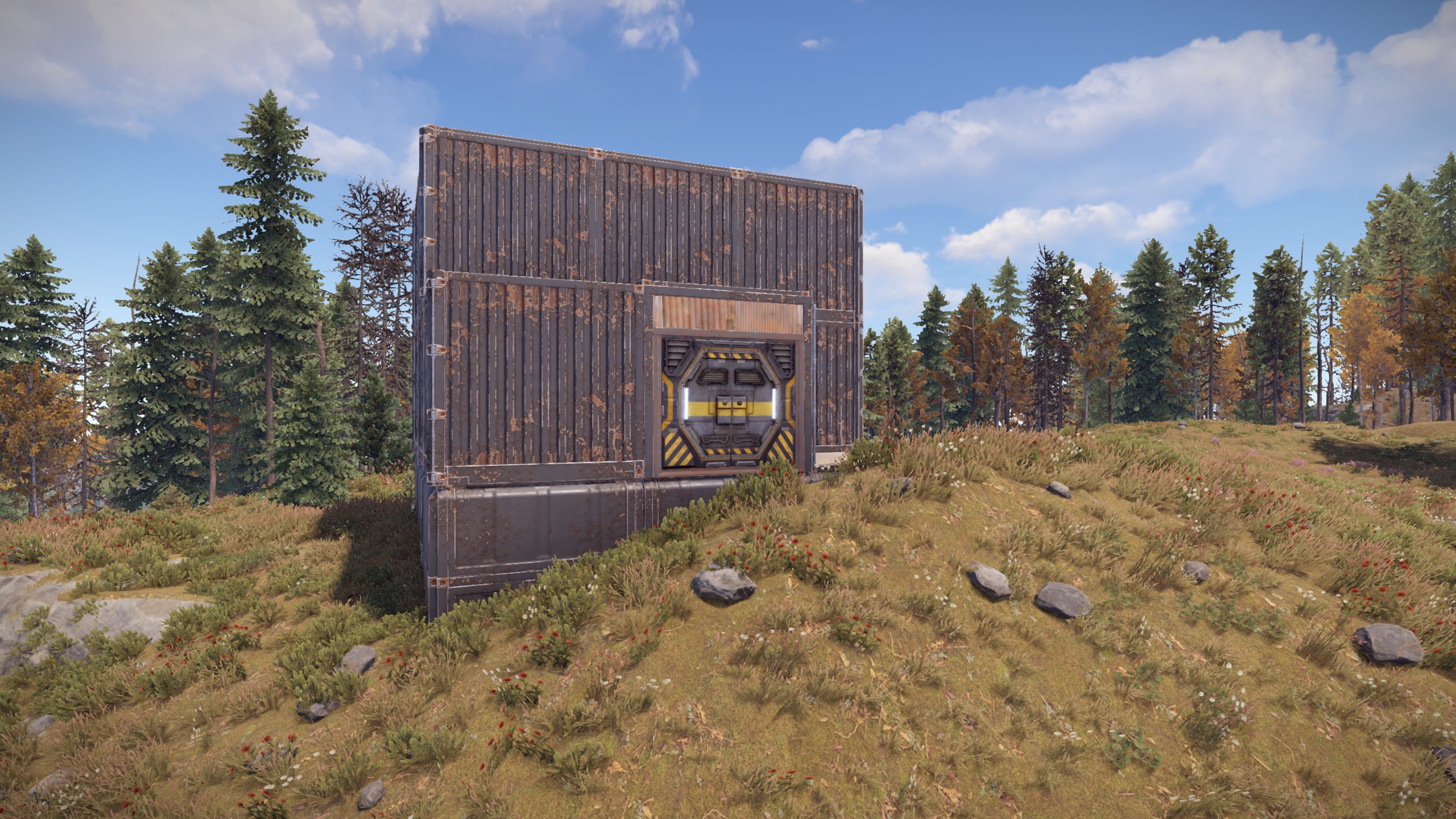 Space Airlock Double Door