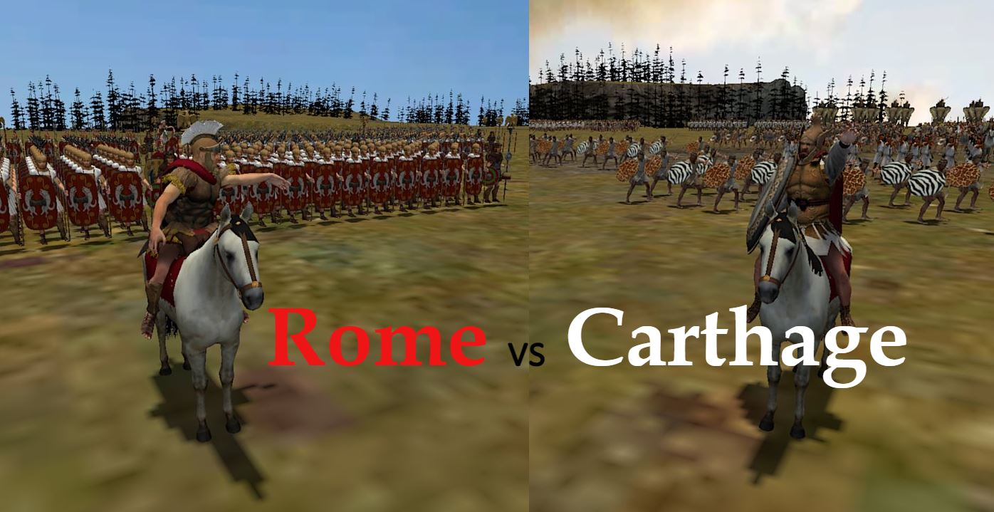 Ancients Battle Map: Rome vs Carthage