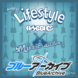 Blue Archive Guitar Lifestyle Addon – Project Zomboid Mod