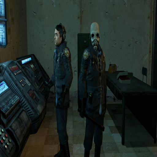 Metro Cop and Barney Recongr's Police Reskin