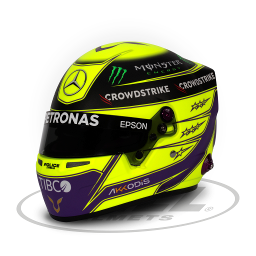 Lewis Hamilton's 2022 F1 Race Helmet preview