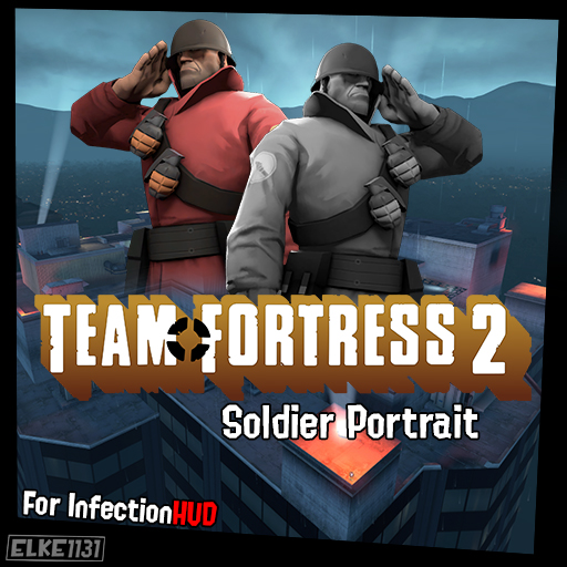 TF2 Soldier Portrait - Bill (Alt InfectionHUD) preview