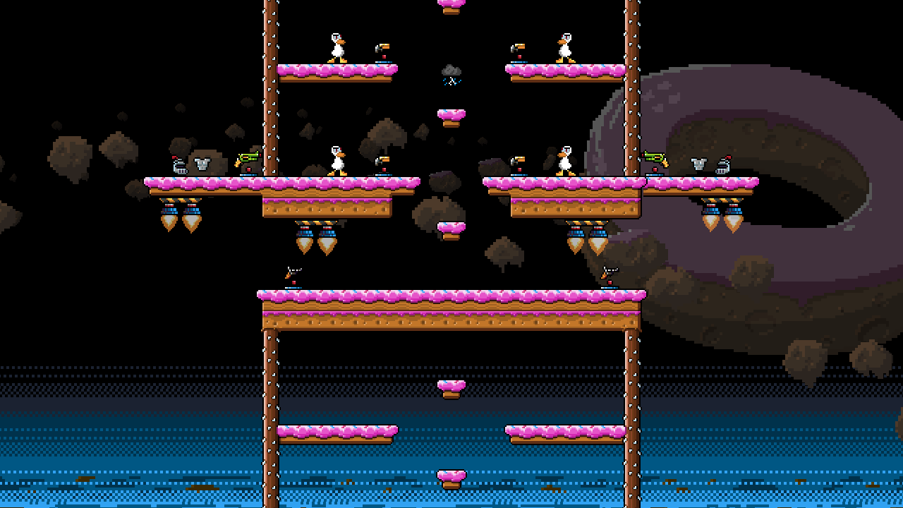 pasteles voladores pantuflas