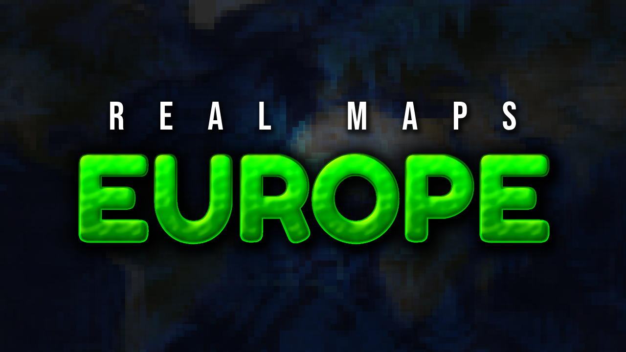 Real Maps - Europe