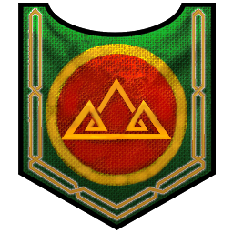 Lore friendlier emblem and color scheme for Thorgrim (Karaz-a-Karak) (banner outdated, use my all in one dwarfs instead)