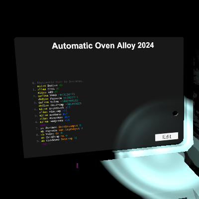 Automatic Oven Alloy 2024