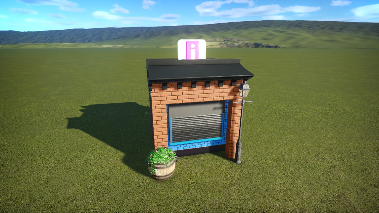 Information stand preview