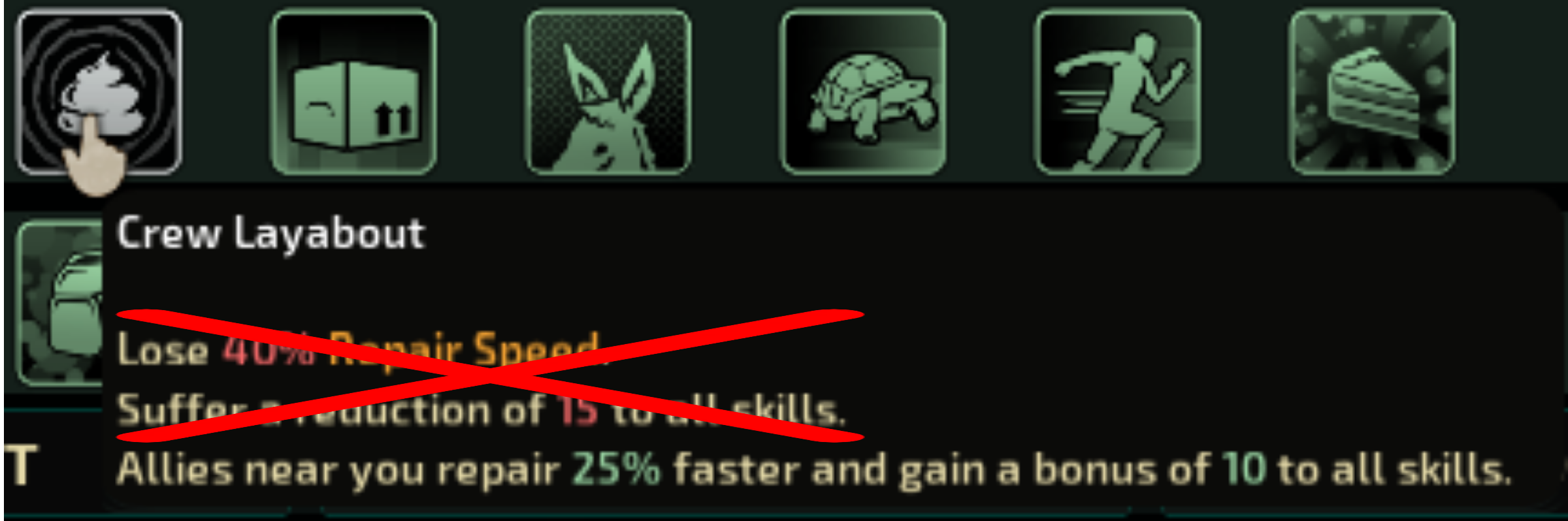 No More Crew Layabout Debuff – Barotrauma Mod