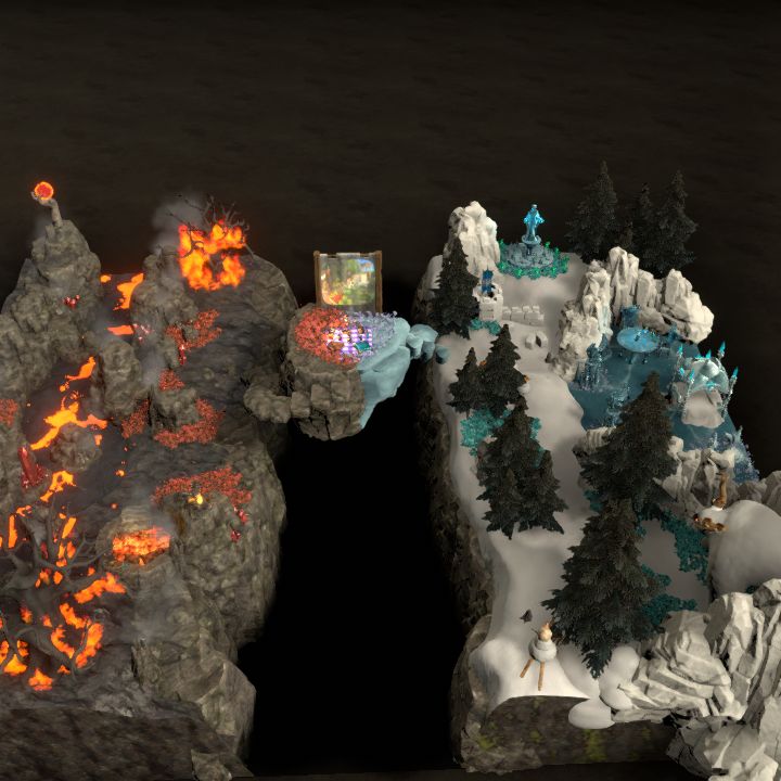Two Spirits (Fire and Ice Realms)