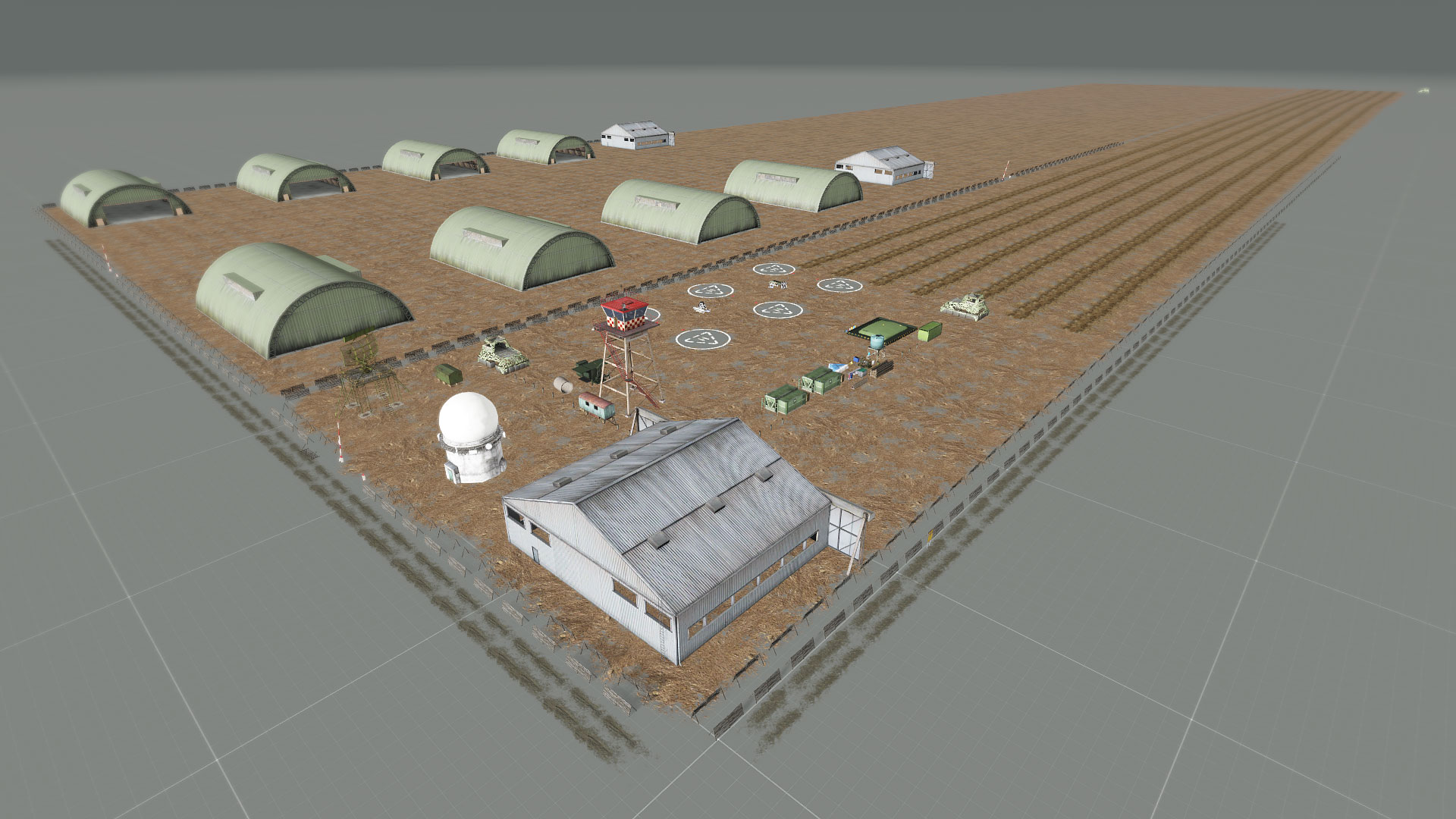 BIG Prefab Aerodrome 650x200