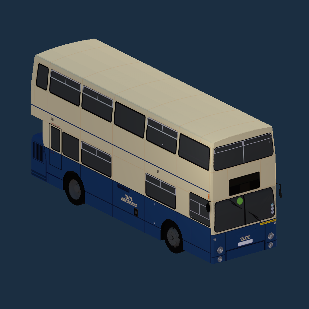 West Midlands PTE DMS Fleetline (EX-London) (DV64 Compatible) Version 1