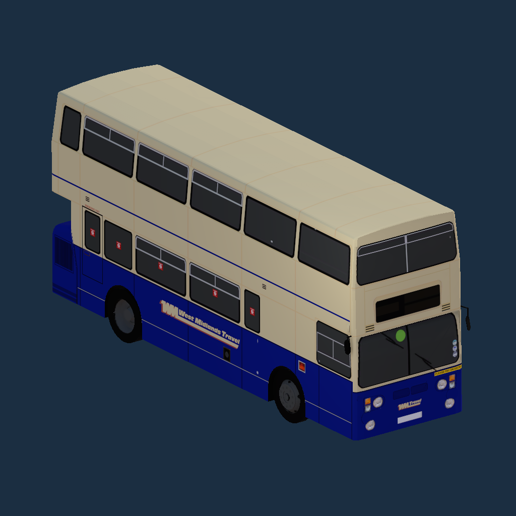 West Midlands Travel Leyland Fleetline (DV64MLO 'Wanna-be' Compatible)