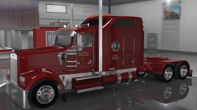 Legendary Lubricants skin for the SCS W900. Works on all cabs