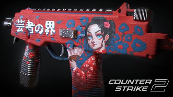 MP9 | Geisha (Black Version)