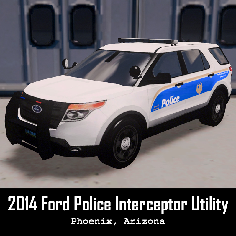 Phoenix PD - 2014 Ford Interceptor Utility