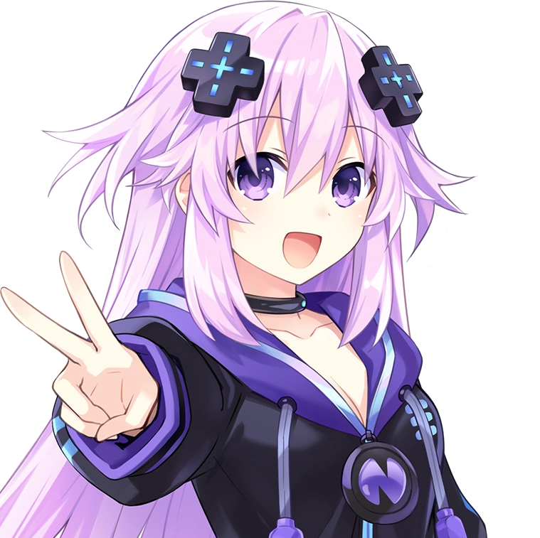 Adult Neptune (Hyperdimension Neptunia) InfectionHUD Portrait - Ellis
