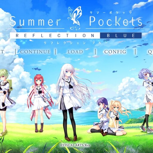 Summer Pockets REFLECTION BLUE と9-nine- Summer Pockets REFLECTION BLUE』通常版の発売日が9月27日（金）に