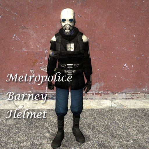 Metropolice Barney Helmet Reskin