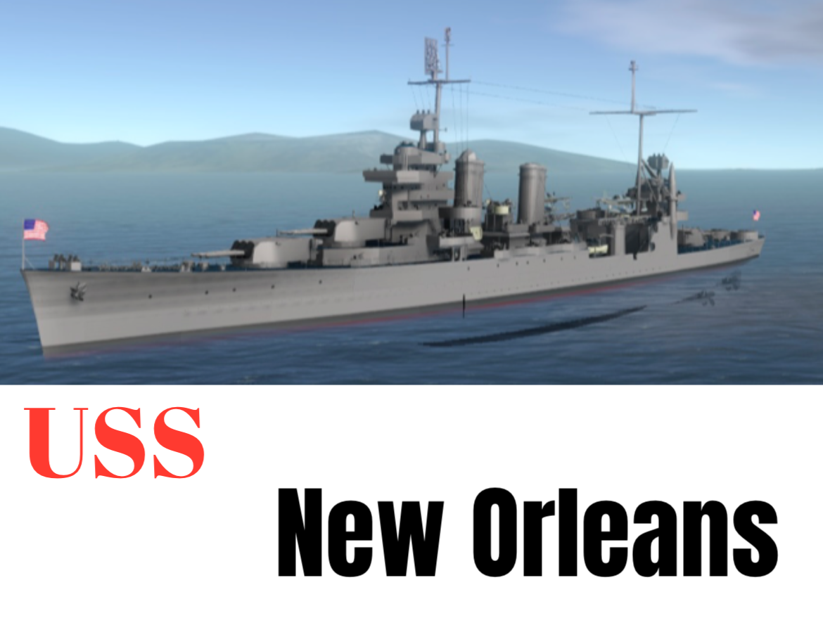【Vanilla】USS New Orleans 新奥尔良号重巡洋舰