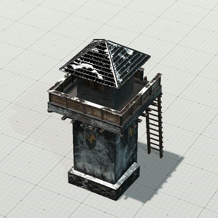 Winter watchtower