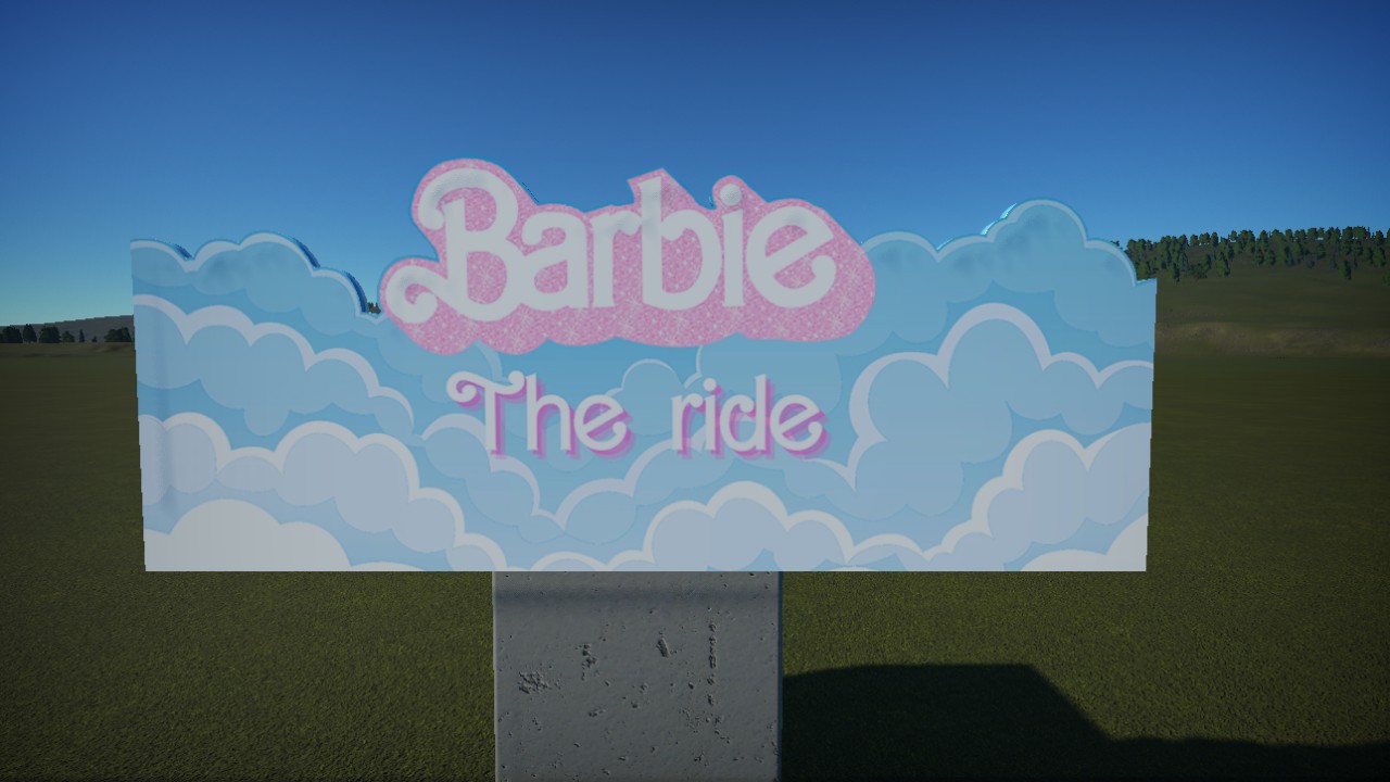 Shammys Barbie Sign