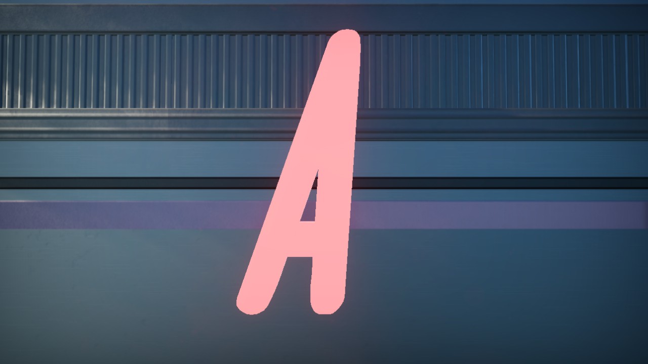 Hotel Motel Font Letter A 2m Lit Flexicolor
