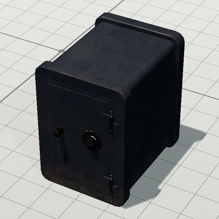 old iron safe