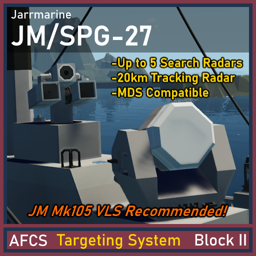 JM "JM/SPG-27" Missile Defense Suite