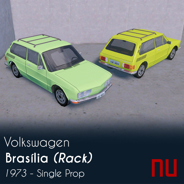 VW Brasília 1973 (Rack) - Single Prop