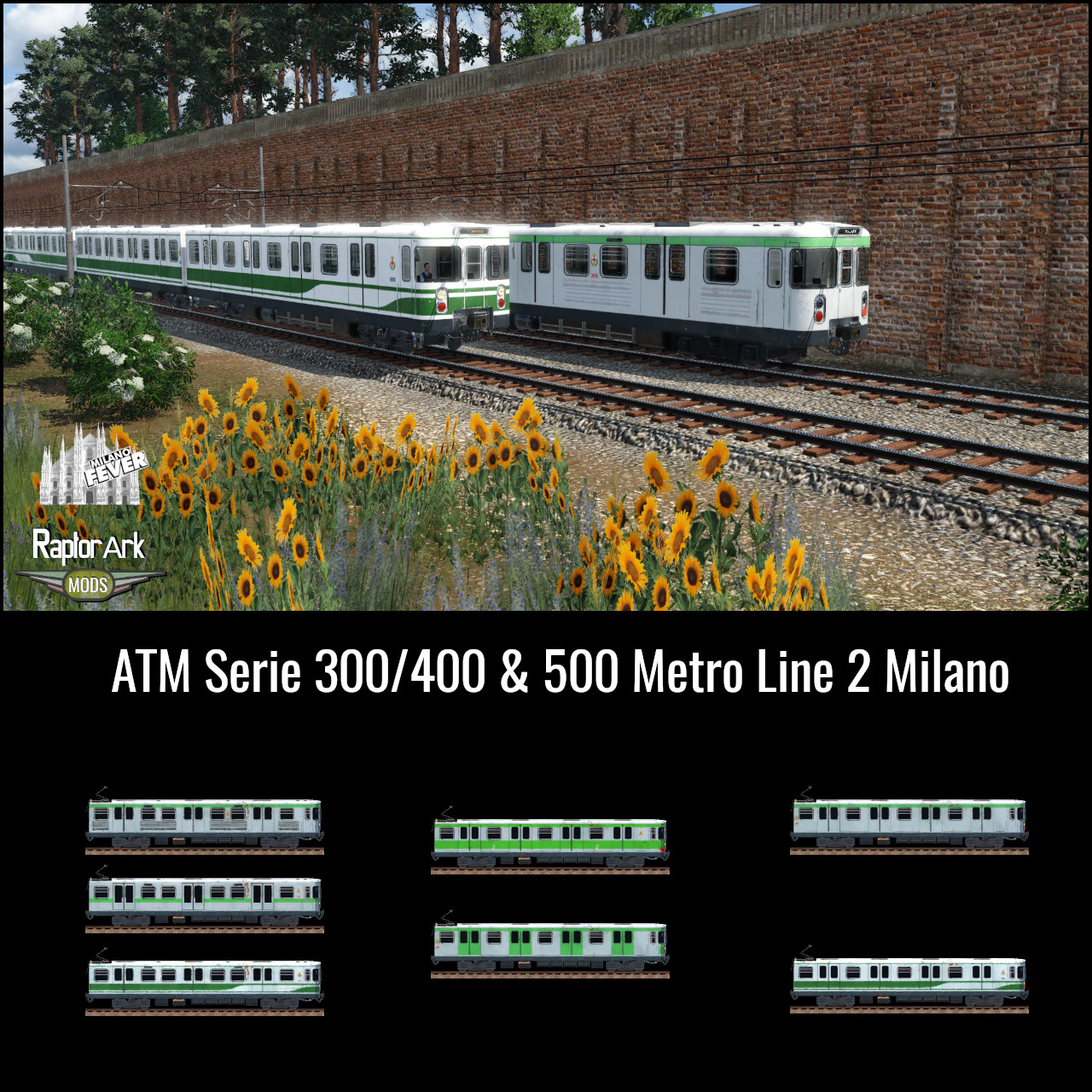 ATM Serie 300/400 and 500 metro electric multiple units