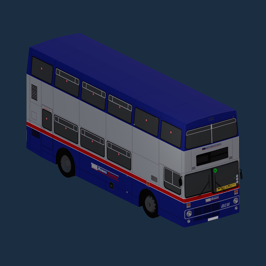 MCW Metrobus MK1 - West Midlands Buses - Birmingham Central Garage