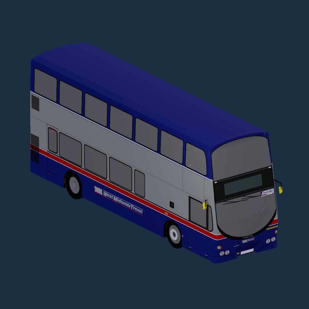Volvo B9TL Wrights Gemini mk1 - West Midlands Buses
