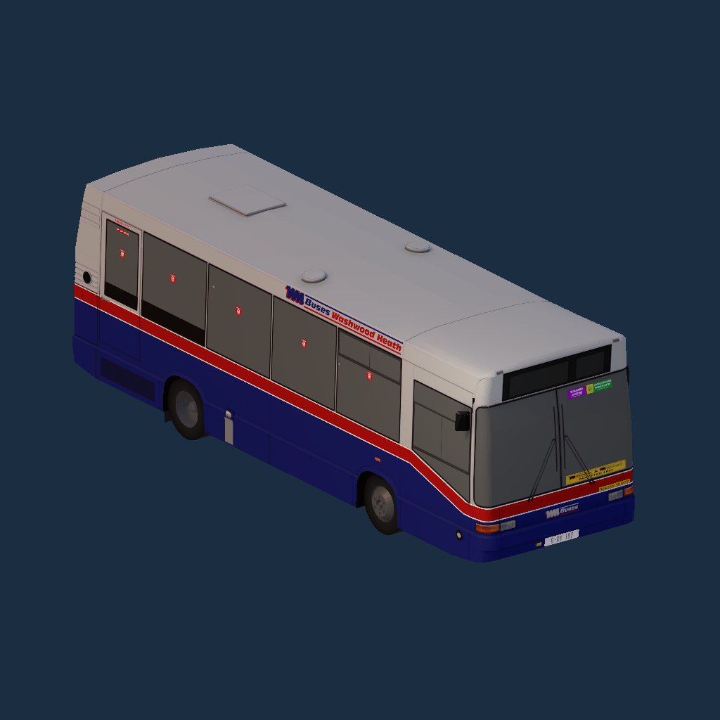 Marshall Minibus - West Midlands Travel - Washwood Heath Depot