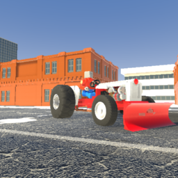 Norman co. workmaster - white - snowplow
